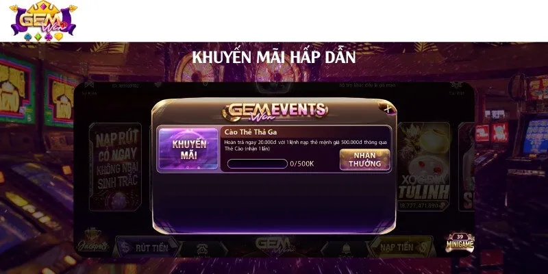 Cổng game liên tục tung ra nhiều khuyến mãi siêu hot